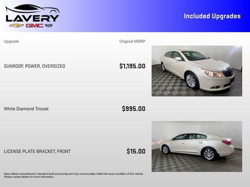 2013 Buick LaCrosse Leather