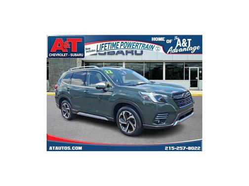 Cascade Green Silica 2022 Subaru Forester Touring