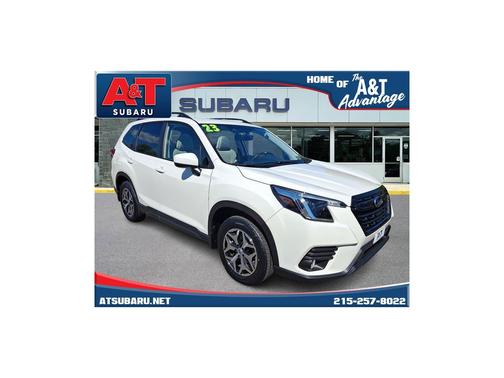 Crystal White Pearl 2023 Subaru Forester Premium