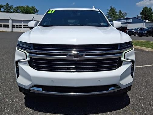 Summit White 2021 Chevrolet Tahoe LT