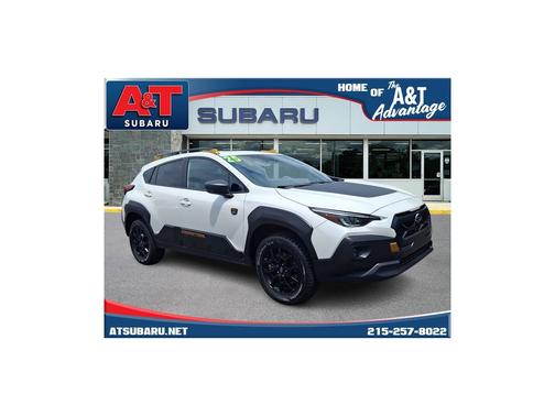 Crystal White Pearl 2025 Subaru Crosstrek Wilderness