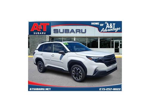 Crystal White Pearl 2025 Subaru Forester Premium