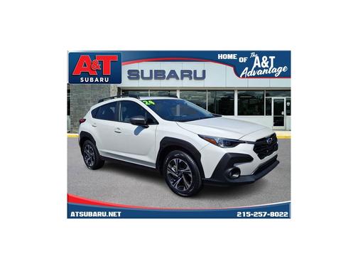 Crystal White Pearl 2024 Subaru Crosstrek Premium
