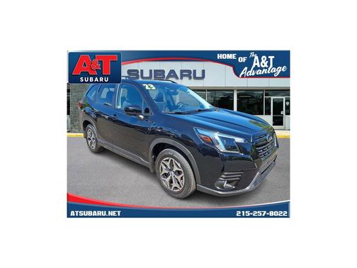 Crystal Black Silica 2023 Subaru Forester Premium