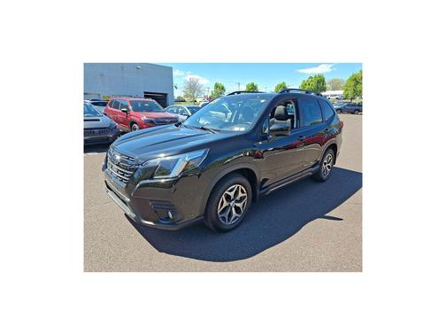 Crystal Black Silica 2023 Subaru Forester Premium
