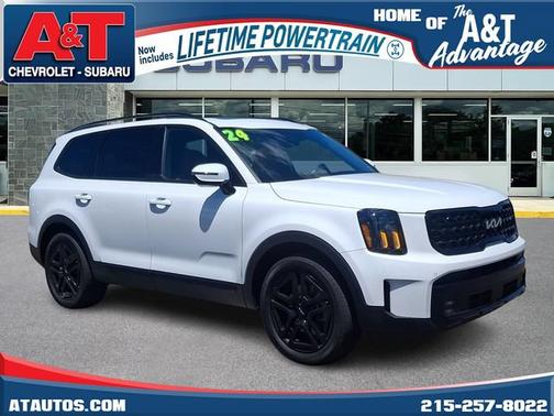 Glacial White Pearl 2024 Kia Telluride SX Prestige X-Line