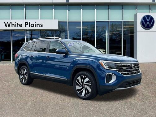 Mountain Lake Blue 2025 Volkswagen Atlas 2.0T SEL