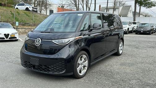 Deep Black Pearl Effect 2025 Volkswagen ID. Buzz Pro S