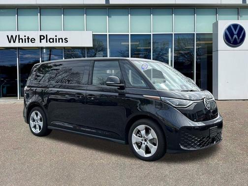 Deep Black Pearl Effect 2025 Volkswagen ID. Buzz Pro S