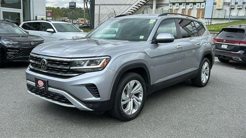 Pyrite Silver Metallic 2022 Volkswagen Atlas 3.6L SE w/Technology