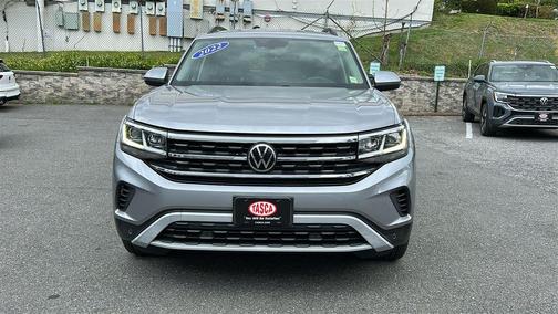 Pyrite Silver Metallic 2022 Volkswagen Atlas 3.6L SE w/Technology