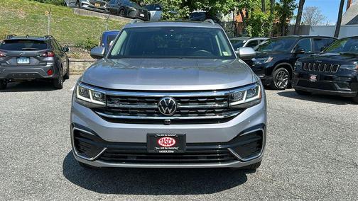 Pyrite Silver Metallic 2023 Volkswagen Atlas 3.6L SEL Premium R-Line