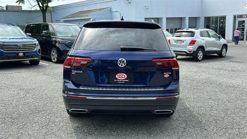 Atlantic Blue 2021 Volkswagen Tiguan 2.0T SE