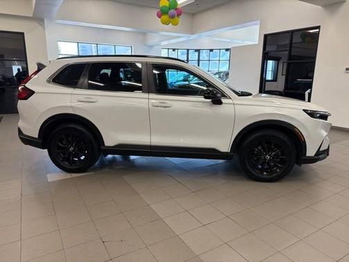 Platinum White Pearl 2024 Honda CR-V Hybrid