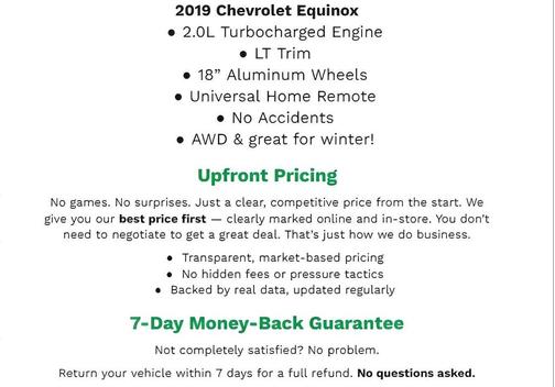 2019 Chevrolet Equinox 1LT