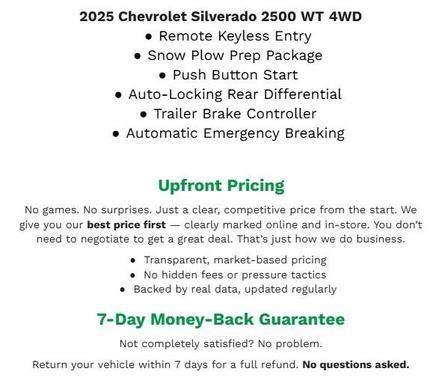2025 Chevrolet Silverado 2500 WT