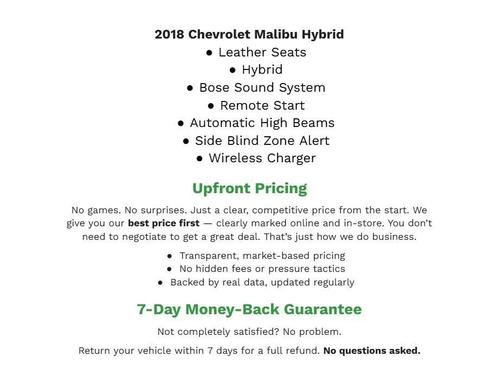 2018 Chevrolet Malibu Hybrid Base