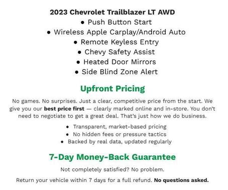 2023 Chevrolet Trailblazer LT