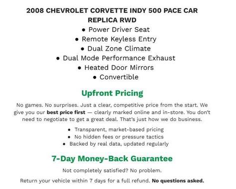 2008 Chevrolet Corvette Base