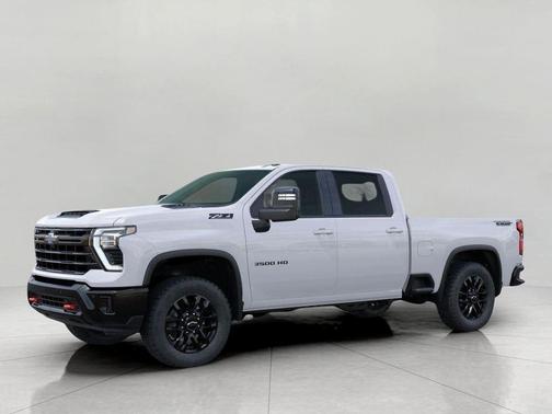 Summit White 2026 Chevrolet Silverado 3500 LTZ