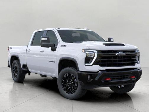 Summit White 2026 Chevrolet Silverado 3500 LTZ