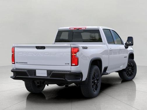 Summit White 2026 Chevrolet Silverado 3500 LTZ