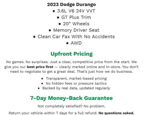 2023 Dodge Durango GT Plus