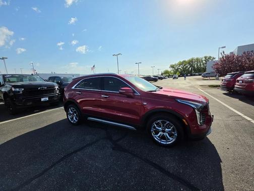 Infrared Tintcoat 2021 Cadillac XT4 Premium Luxury