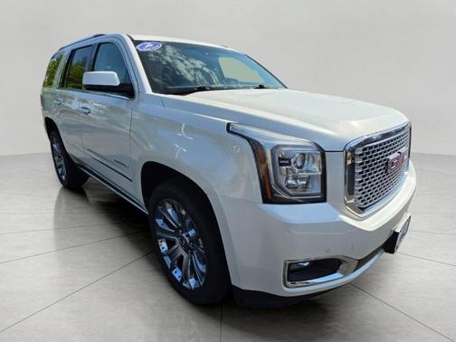 White Diamond Tricoat 2015 GMC Yukon Denali