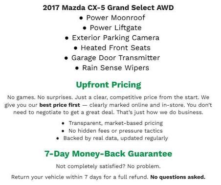 2017 Mazda CX-5 Grand Select