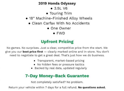2019 Honda Odyssey Touring