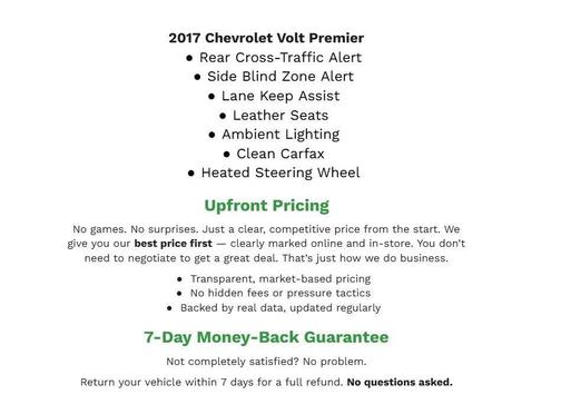 2017 Chevrolet Volt Premier
