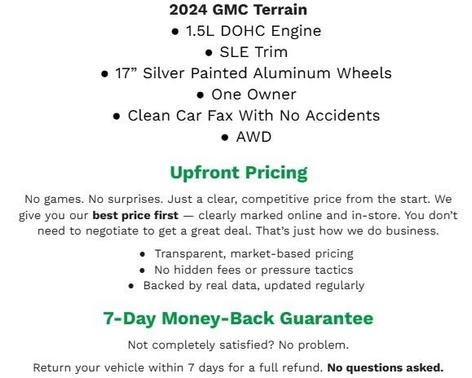 2024 GMC Terrain SLE