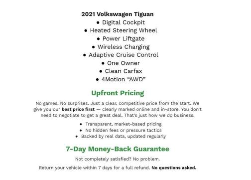 2021 Volkswagen Tiguan 2.0T SEL