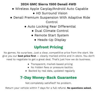 Thunderstorm Gray 2024 GMC Sierra 1500 Denali