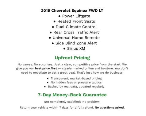 2019 Chevrolet Equinox 1LT