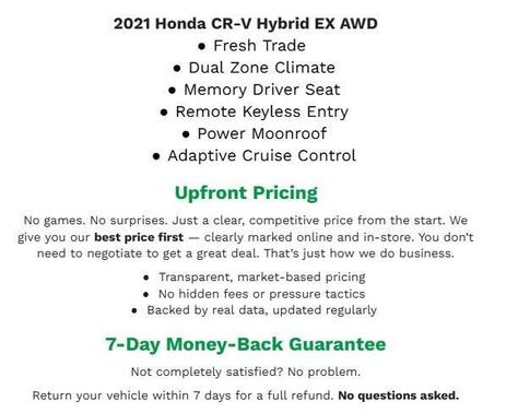 2021 Honda CR-V Hybrid EX