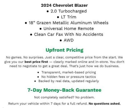 2024 Chevrolet Blazer 2LT