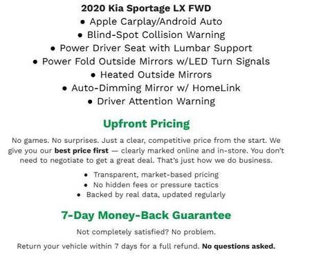 2020 Kia Sportage LX