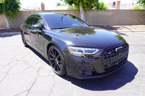 Mythos Black Metallic 2023 Audi A8 L 55