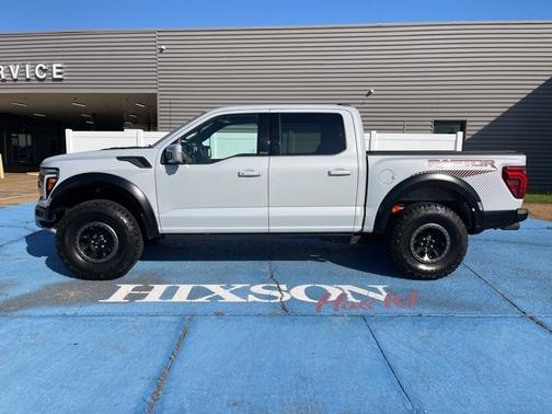SPACE WHITE METALLIC 2025 Ford F-150 RAPTOR