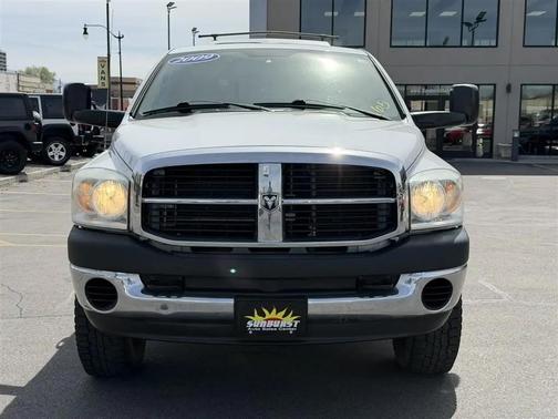 WHITE 2009 Dodge Ram 2500 Quad Cab
