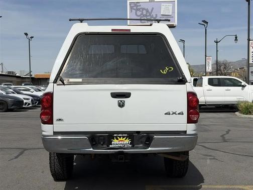WHITE 2009 Dodge Ram 2500 Quad Cab