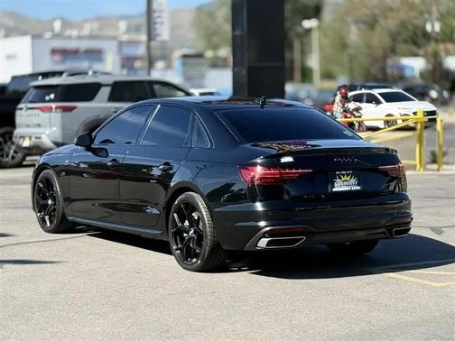 BLACK 2021 Audi A4 45 S line Premium Plus