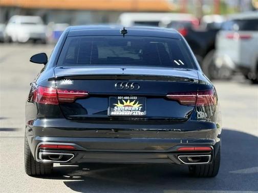 BLACK 2021 Audi A4 45 S line Premium Plus