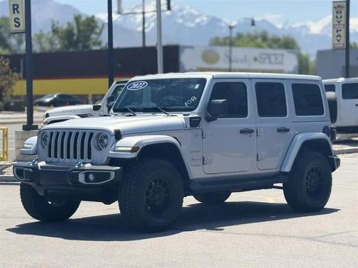 SILVER 2022 Jeep Wrangler Unlimited 4xe Sahara