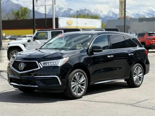 BLACK 2017 Acura MDX 3.5L w/Technology Package