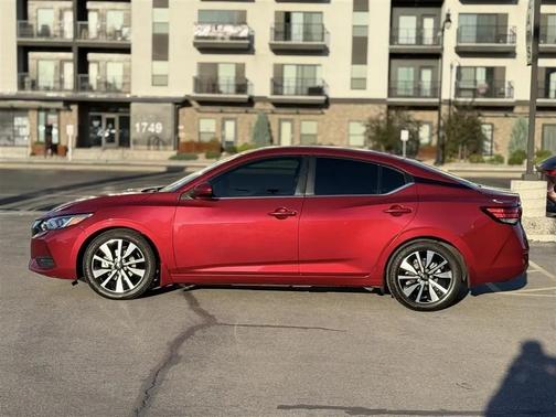 RED 2023 Nissan Sentra SV