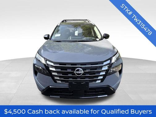 Boulder Gray Pearl/Super Black 2026 Nissan Rogue Platinum