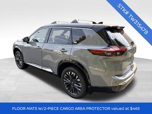 Boulder Gray Pearl/Super Black 2026 Nissan Rogue Platinum